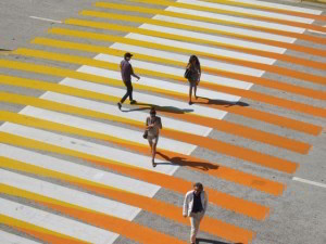 Pasos peatonales de Color Aditivo Pasos peatonales de Color Aditivo