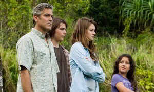 La familia protagonista de 'Los descendientes' La familia protagonista de 'Los descendientes'