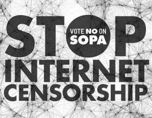Stop SOPA y PIPA La ley SOPA tiene numerosos y poderosos detractores en todo el mundo