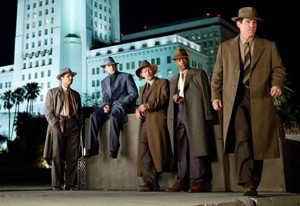 Gabardinas y sombreros, el uniforme del reparto de Gangster Squad.