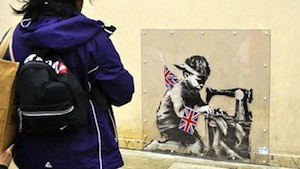 Grafitis de Banksy para Olimpiadas Londres 2012 Grafitis de Banksy para Olimpiadas Londres 2012