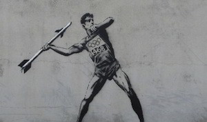 Banksy en Londres 2012 Nuevos grafitis de Banksy para Londres 2012