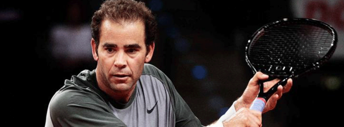 Pete Sampras jugando al tenis