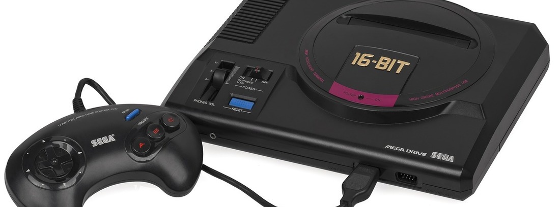 Consola retro Mega Drive