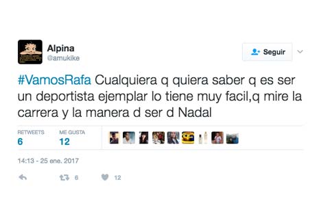 @amukike apoya a Rafa Nadal