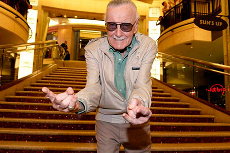 Stan Lee, productor de cine y actor ocasional