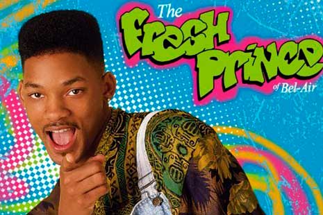Imagen de Will Smith en un cartel del Príncipe de Bel Air