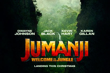 Versión americana del Póster del remake de Jumanji