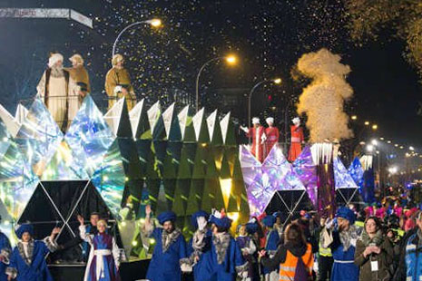 Recorrido de las cabalgatas de Reyes en Madrid cabalgatas de los Reyes Magos en Madrid