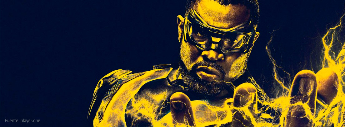 Top 5 series que no puedes perderte en 2018 Black Lightning Imagen del superhéroe Black Lightning