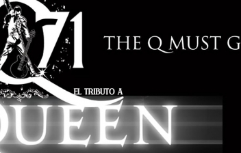Cartel promocional del tributo a Queen