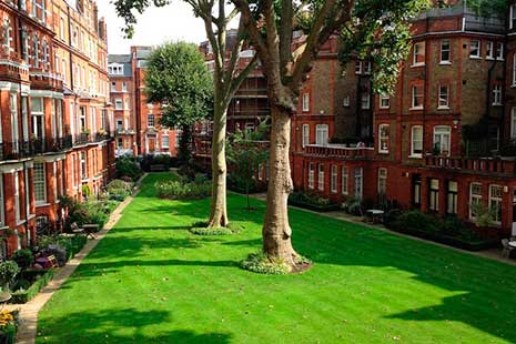 Los jardines más bonitos y menos conocidos de Londres The Franklin Jardín interior del hotel The Franklin Londres