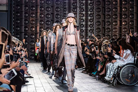 London Fashion Week 2018 pasarela Modelos en la London Fashion Week 2018