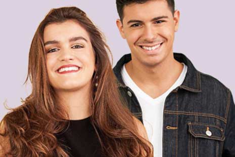 Amaia y Alfred en la noche de cadena 100 de 2018