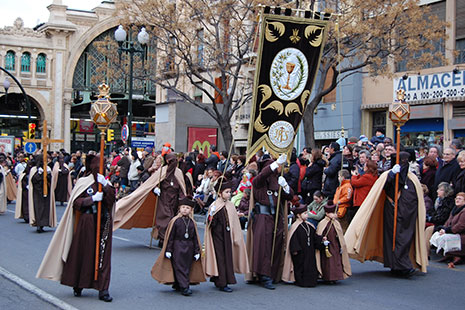 Desfiles y procesiones de Semana Santa 2018
