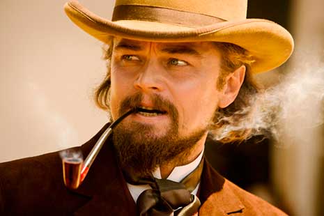 Leonardo DiCaprio en su anterior papel con Quentin Tarantino