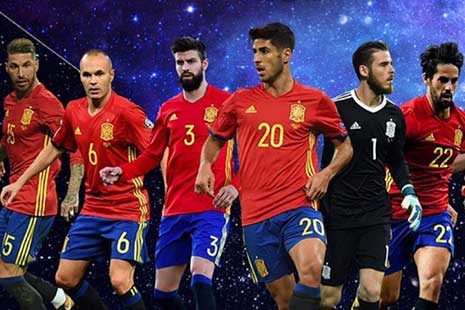 Mundial de Rusia 2018 la roja Jugadores de la Selección de Fútbol española en el Mundial de Rusia 2018