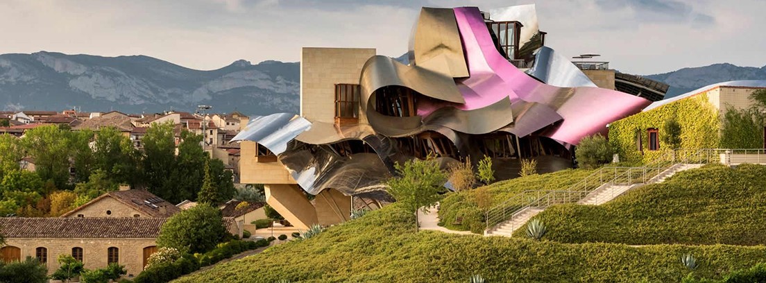 hoteles más originales del Mundo Marqués de Riscal El edificio del Hotel Marqués de Riscal
