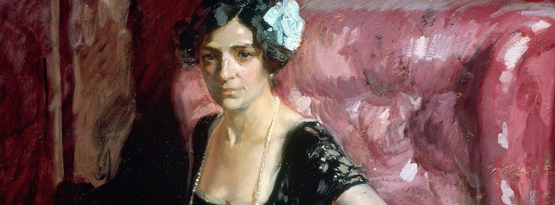 Joaquín Sorolla clotilde con traje de noche Clotilde con traje de noche, Joaquín Sorolla, 1910
