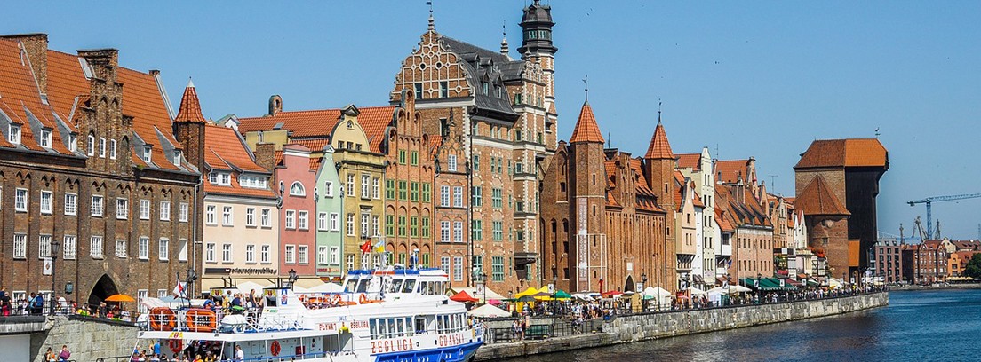 destinos para el verano 2018 Polonia Gdańsk, El Viejo Puerto, Mołtawy, Polonia