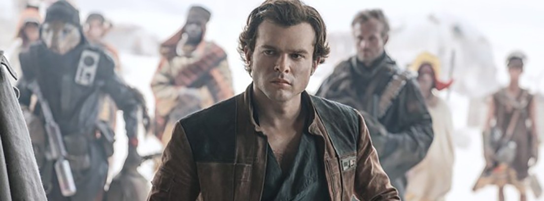 Imagen de Han Solo extraída de la película ‘Han Solo: Una historia de Star Wars’