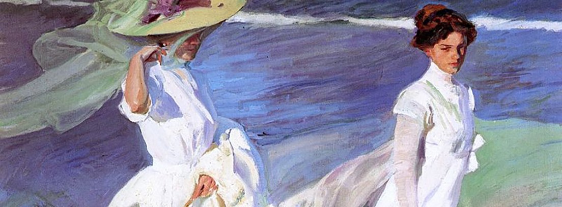 Joaquín Sorolla Paseo a Orillas del mar Paseo a Orillas del Mar, Joaquín Sorolla, 1909