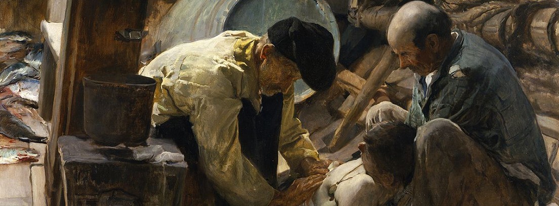 ¡Aún dicen que el pescado es caro!, Joaquín Sorolla, 1894