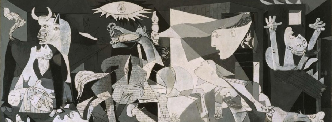 obras de arte más famosas el guernica de picasso Cuadro Guernica, de Pablo Picasso