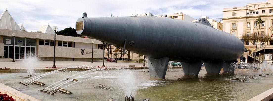 Inventos curiosos de españoles submarino El submarino inventado por Isaac Peral en Cartagena