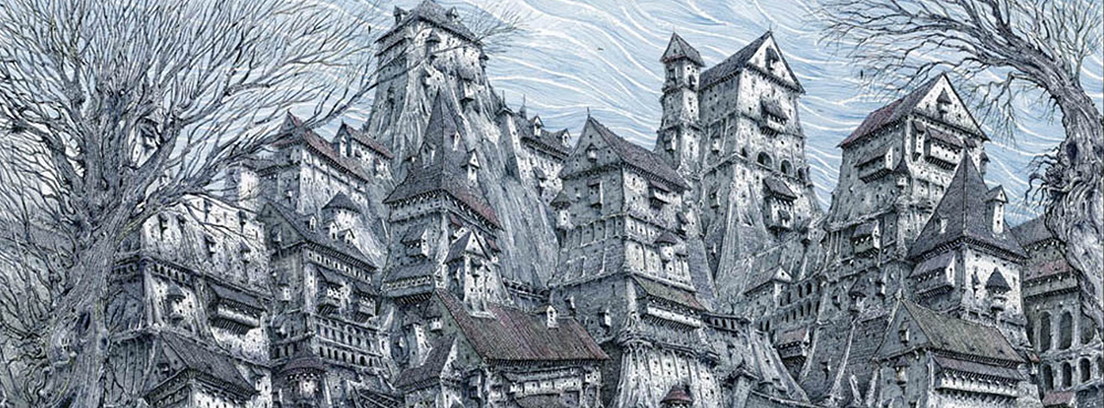 Gormenghast creditos Portada de libro Gormenghast