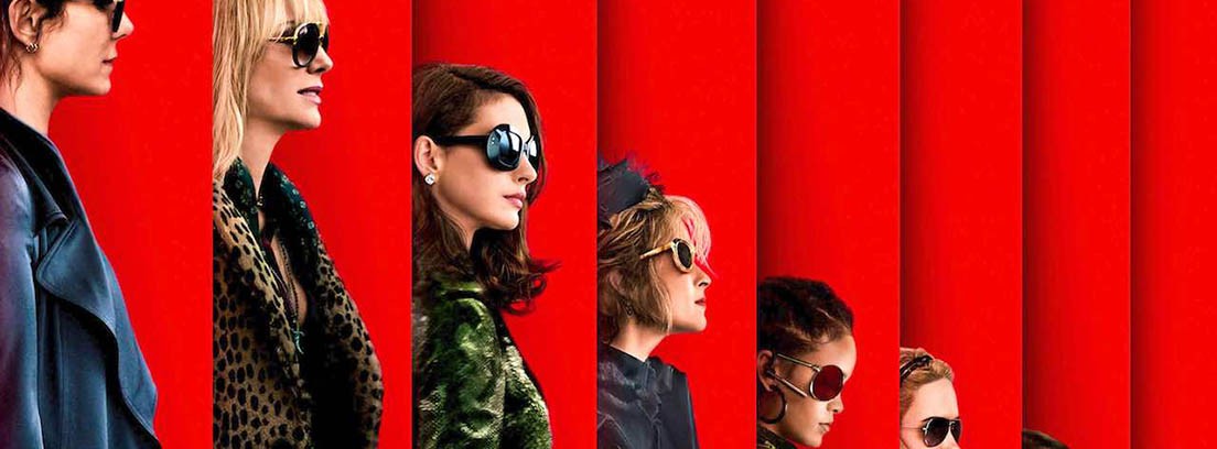 Cartel promocional de Oceans’s 8