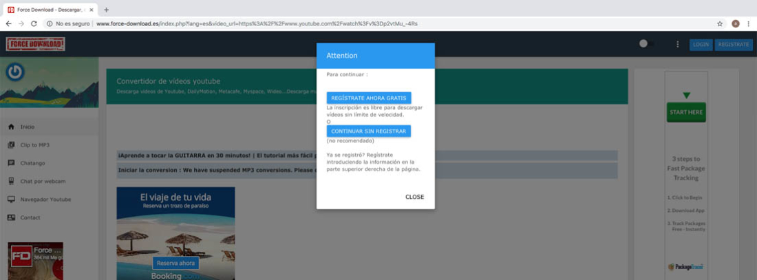 Cómo descargar un vídeo de Youtube con Force Download paso 4 Cómo descargar un vídeo de Youtube con Force Download paso 4