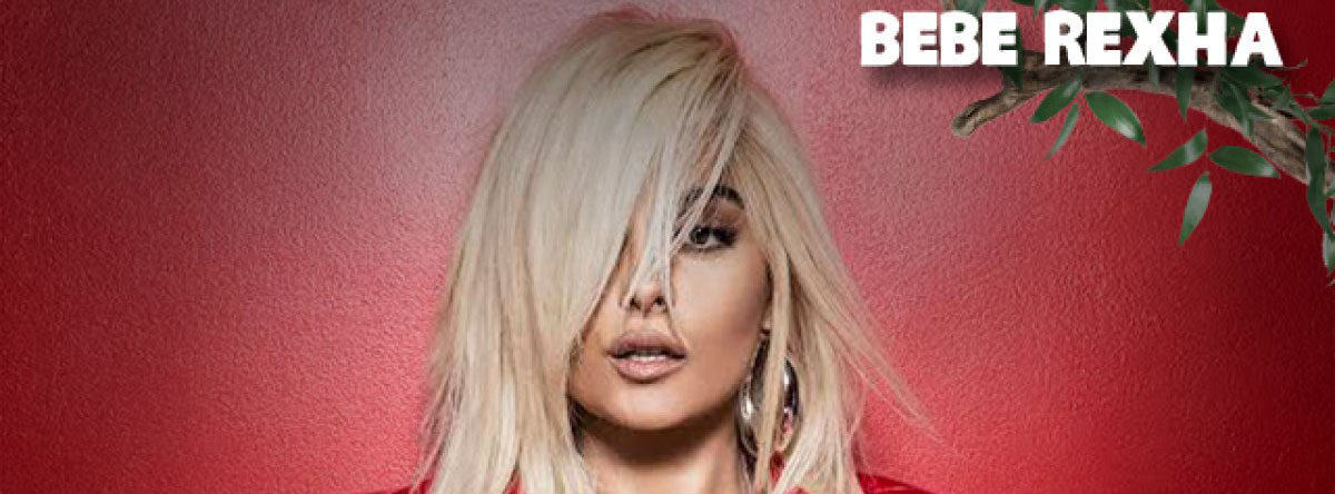 Bebe Rexha en el cartel de los Premios 40 Principales 2018.