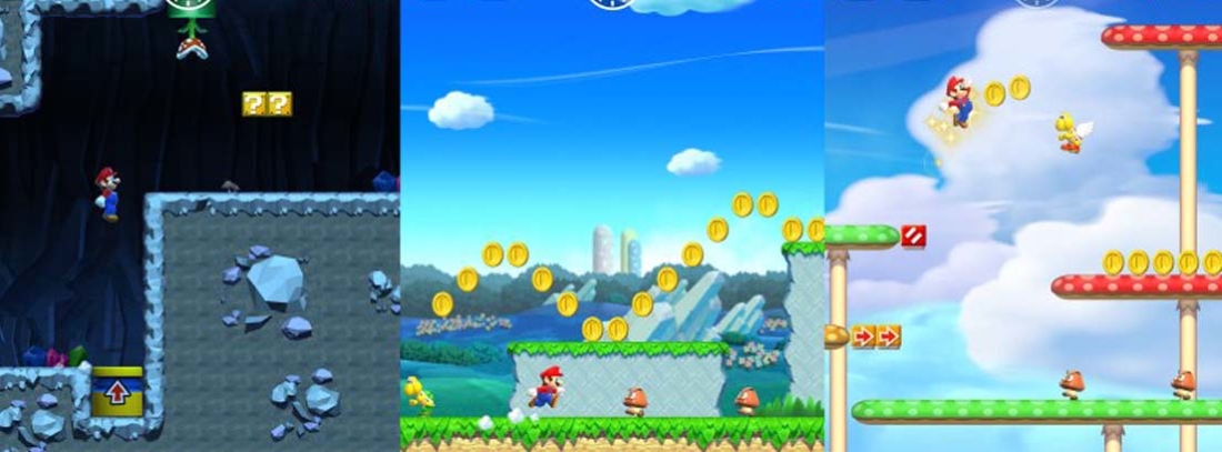 Uno de los mejores juegos para Android - Super Mario Run Pantalla del juego Super Mario Run para Android