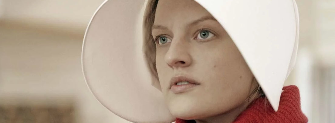 Mejores series de HBO en España: El cuento de la criada La actriz Elisabeth Moss en el papel de June, uno de los personajes de la serie de HBO El cuento de la criada