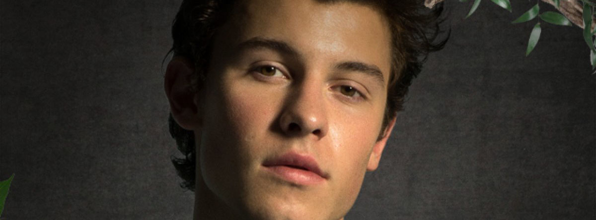 Shaw Mendes en el cartel de los Premios 40 Principales 2018.