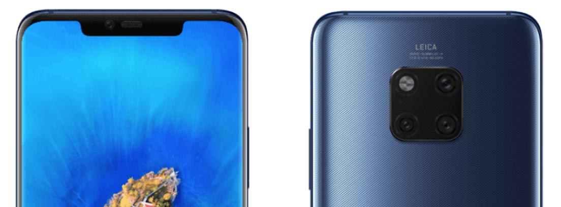 Móviles de alta gama como el Huawei Mate 20 Pro El móvil de alta gama Huawei Mate 20 Pro