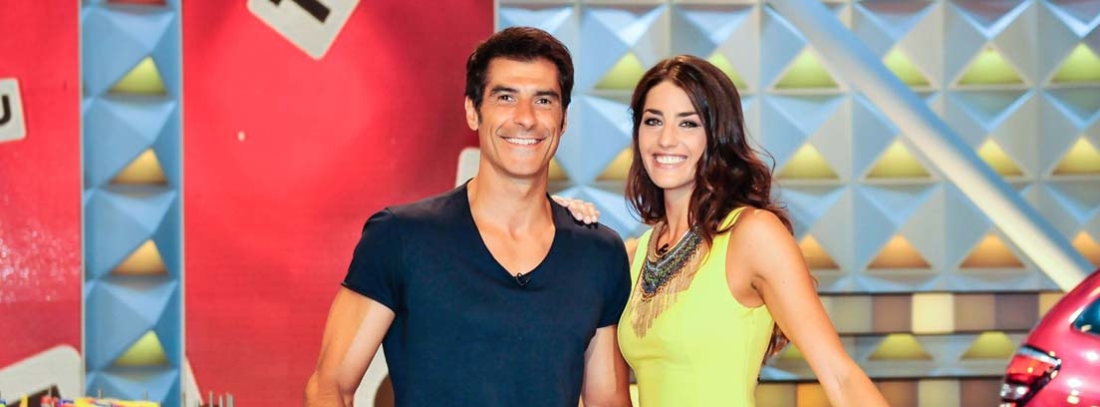 La ruleta de la suerte entre los concursos más longevos de la televisión en España Jorge Fernández presentador de la Ruleta de la Suerte y Laura Moure