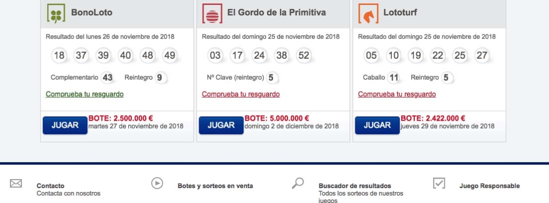 Localizador de puntos de venta para encontrar tu número de lotería