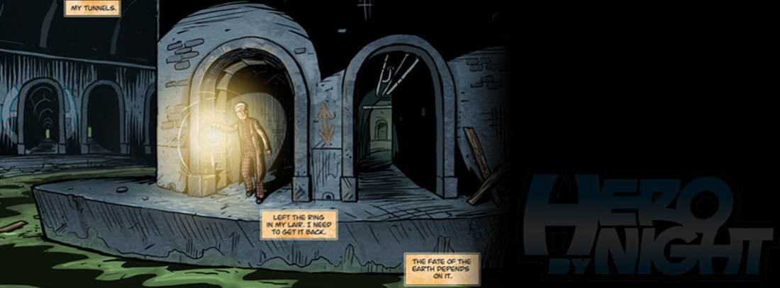 Cómic online Hero By Night - generacionYOUNG Viñeta del comic Hero By Night