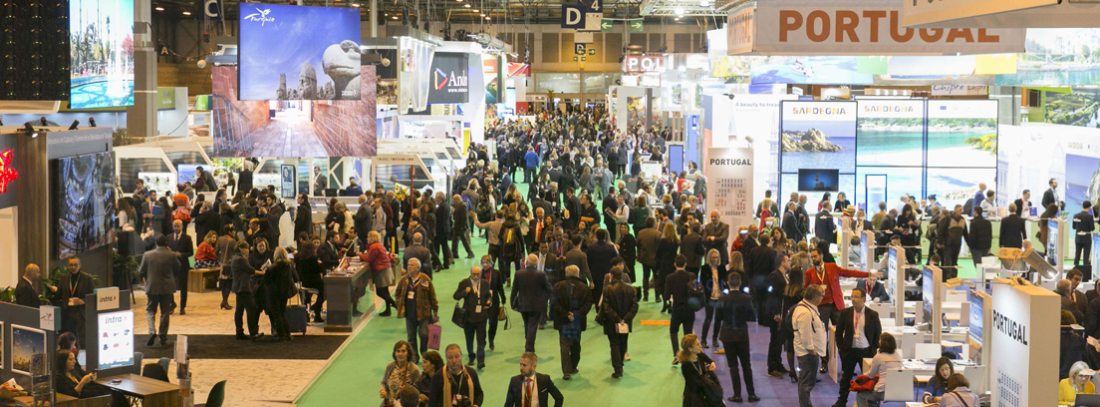 Feria de Madrid con los asistentes de FITUR 2019