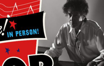 cartel de la gira española de Bob Dylan