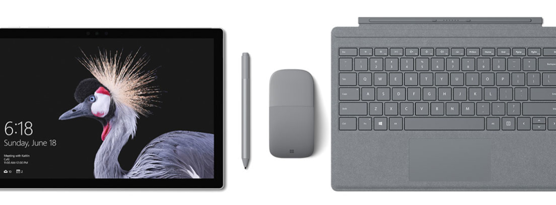 La tablet con teclado Surface Pro 5