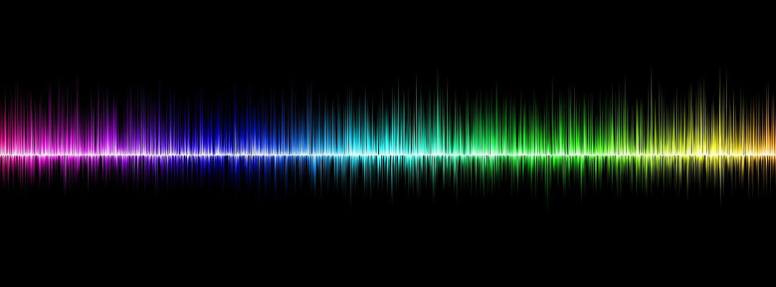 Onda sonora de colores