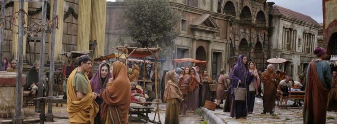 Escena de la serie Roma